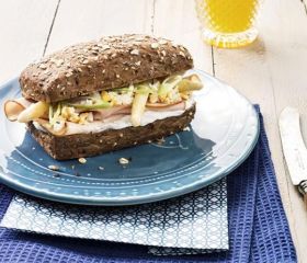 Rijkelijke lunch