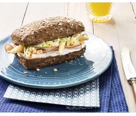 Rijkelijke lunch