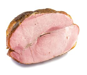 Broodje warme beenham met champignonroomsaus