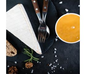 Broodje roombrie, honing & walnoot