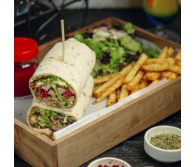 Menu chickenwrap