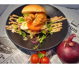 Broodje Crispy Cajun Chicken