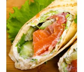 Zalm wrap